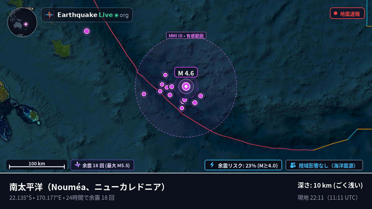 南太平洋 (ニューカレドニア)