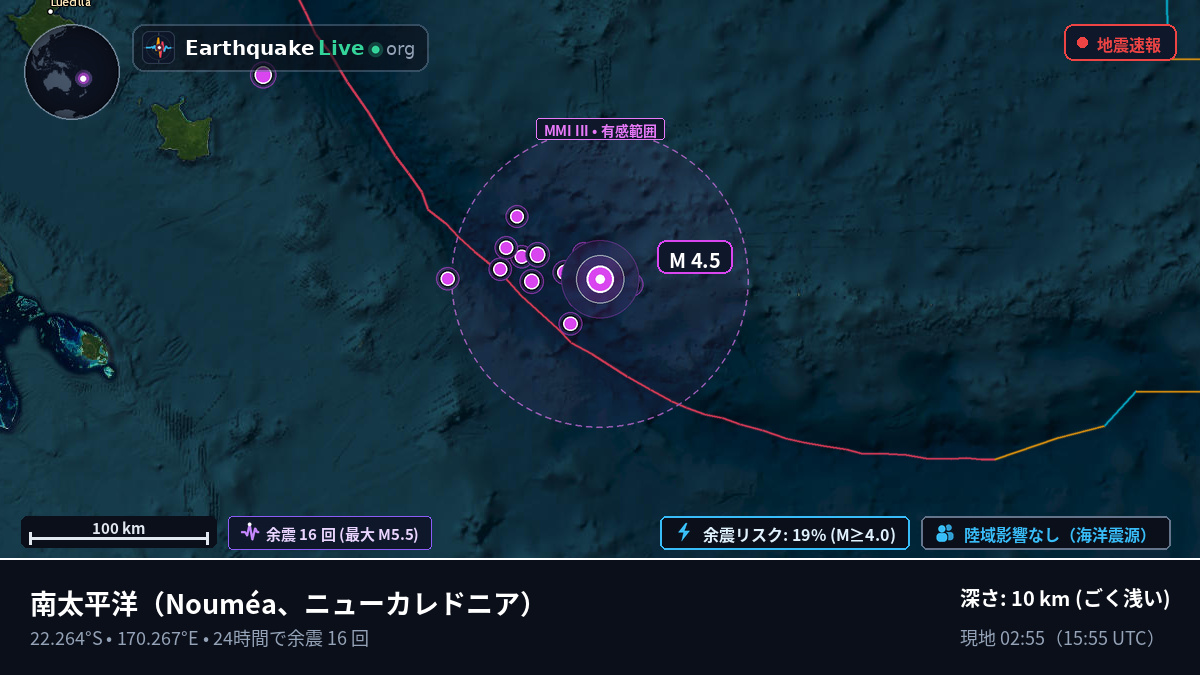 南太平洋 (ニューカレドニア)