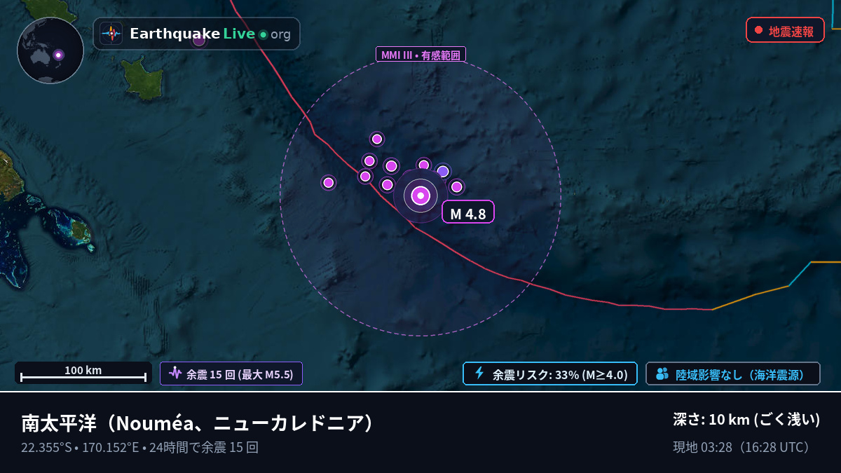 南太平洋 (ニューカレドニア)