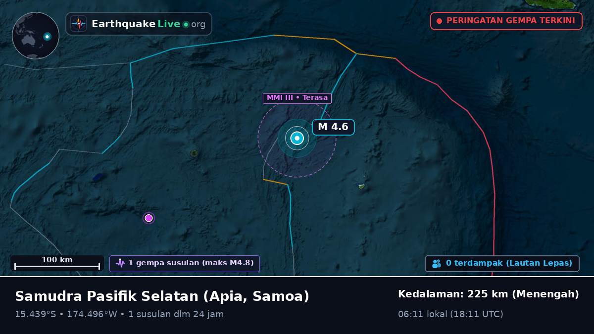 Samudra Pasifik Selatan (Samoa)