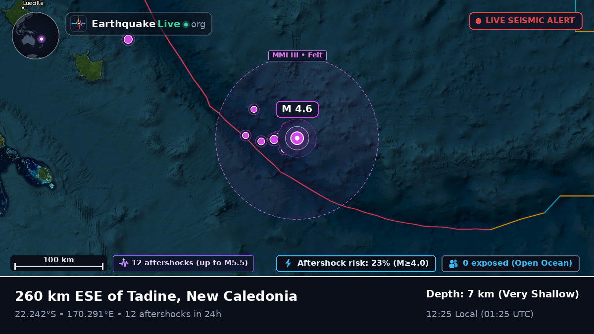 South Pacific Ocean (New Caledonia)