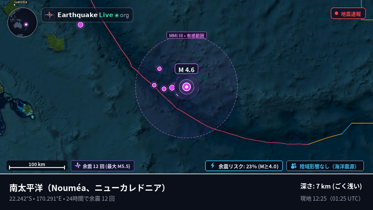 南太平洋 (ニューカレドニア)