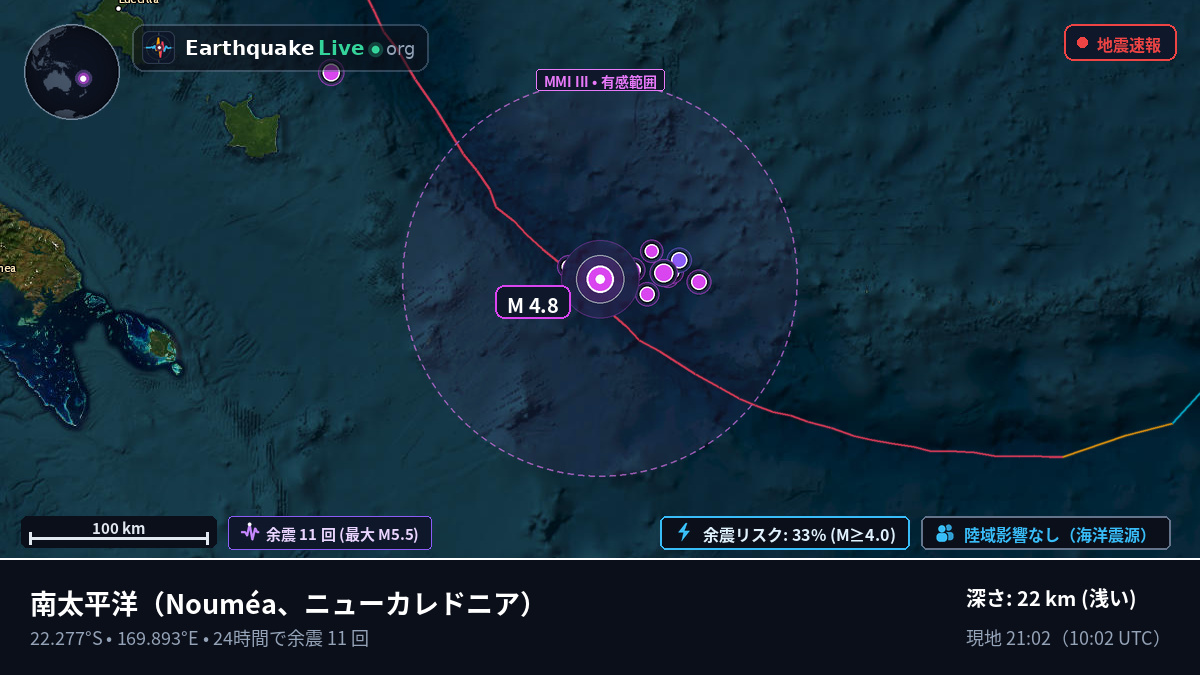 南太平洋 (ニューカレドニア)