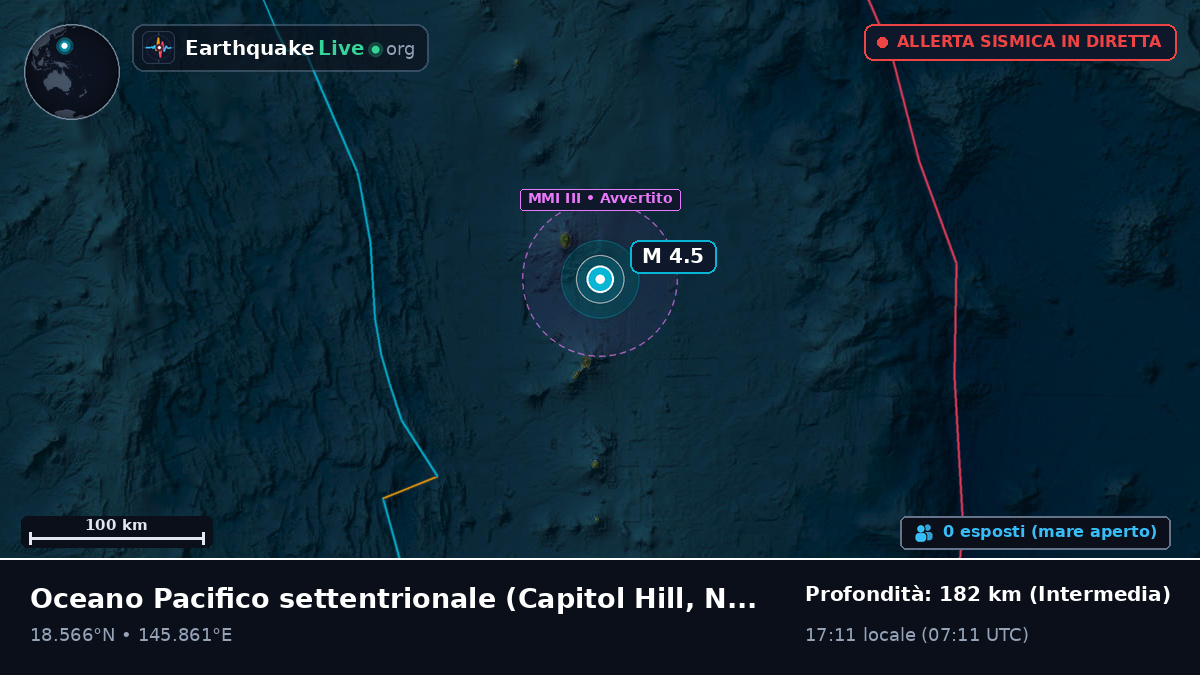 Oceano Pacifico settentrionale (Northern Mariana Islands)