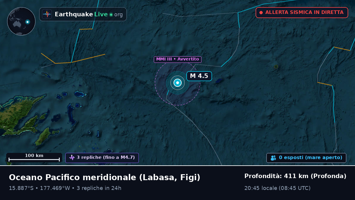 Oceano Pacifico meridionale (Figi)
