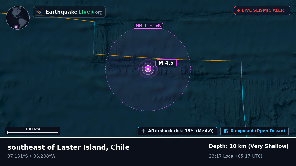 South Pacific Ocean (Chile)