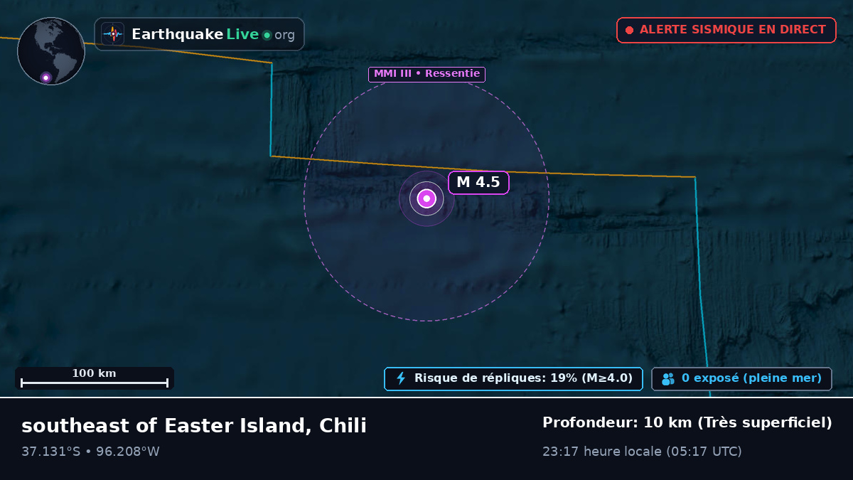 Océan Pacifique Sud (Chili)