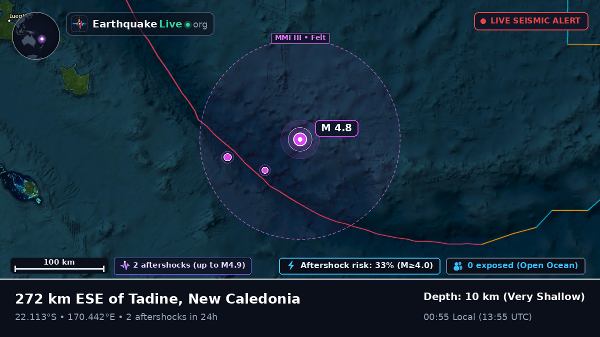 South Pacific Ocean (New Caledonia)
