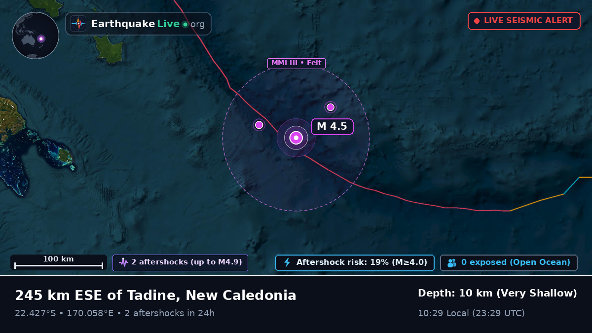 South Pacific Ocean (New Caledonia)