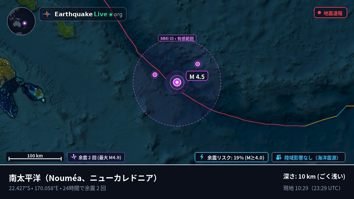 南太平洋 (ニューカレドニア)