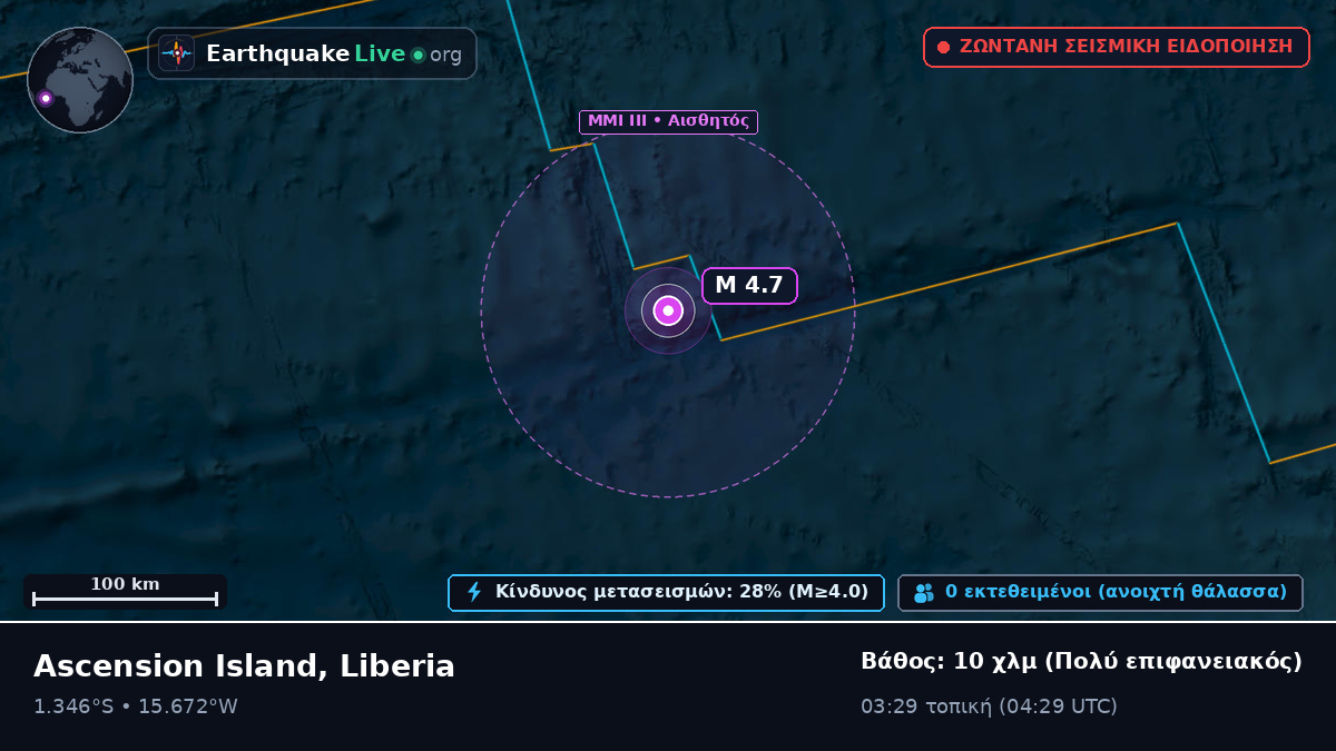 Νότιος Ατλαντικός Ωκεανός (Liberia)