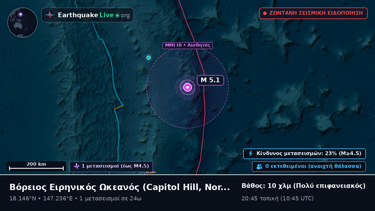Βόρειος Ειρηνικός Ωκεανός (Northern Mariana Islands)
