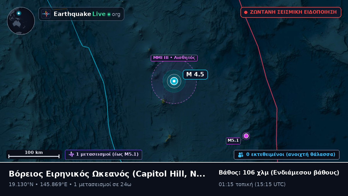 Βόρειος Ειρηνικός Ωκεανός (Northern Mariana Islands)