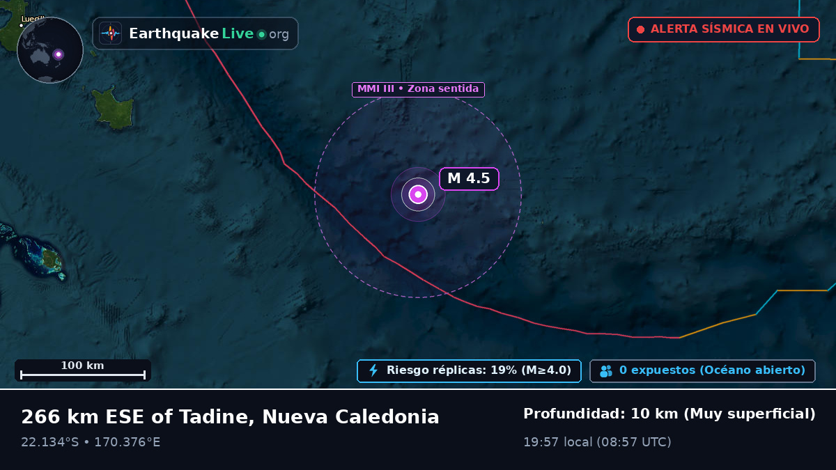 Océano Pacífico Sur (Nueva Caledonia)