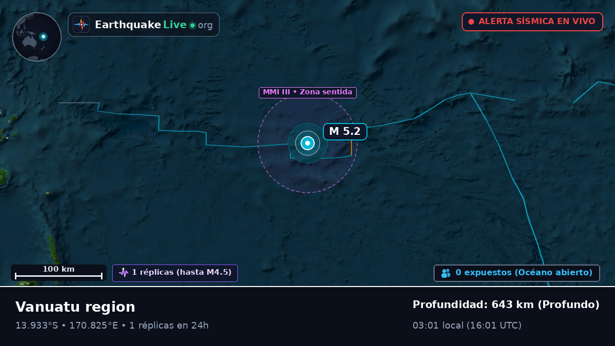 Océano Pacífico Sur (Vanuatu)