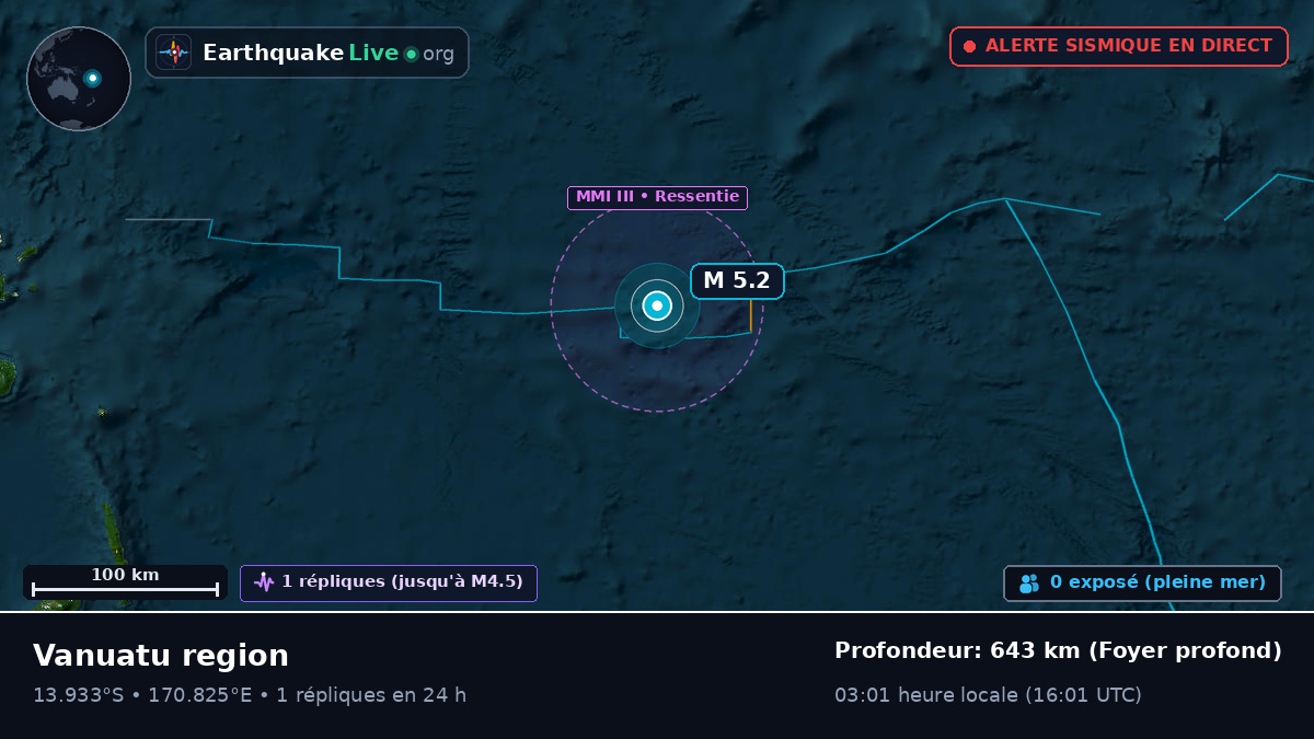 Océan Pacifique Sud (Vanuatu)