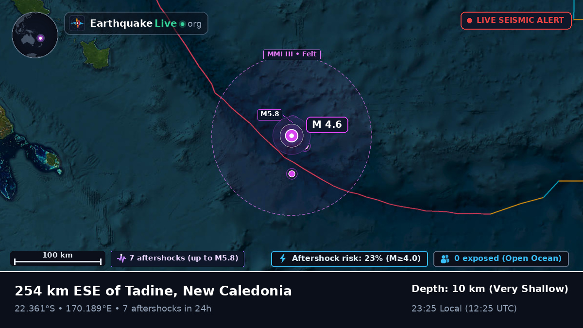 South Pacific Ocean (New Caledonia)