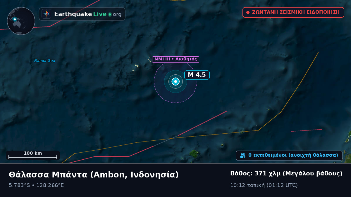 Θάλασσα Μπάντα (Ινδονησία)