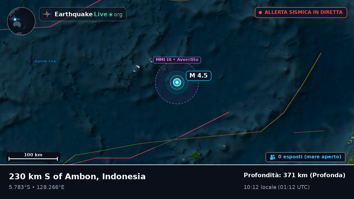Mare di Banda (Indonesia)