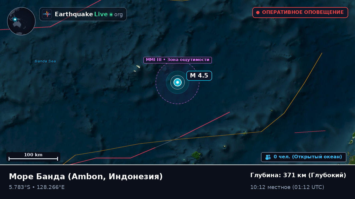 Море Банда (Индонезия)