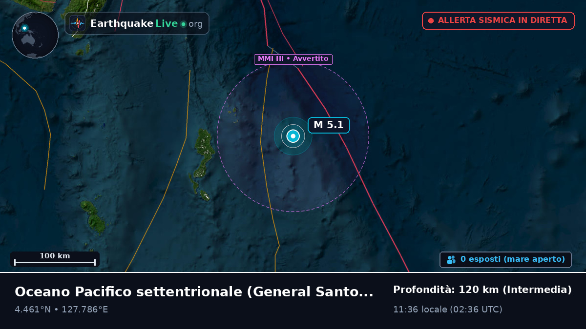 Oceano Pacifico settentrionale (Filippine)