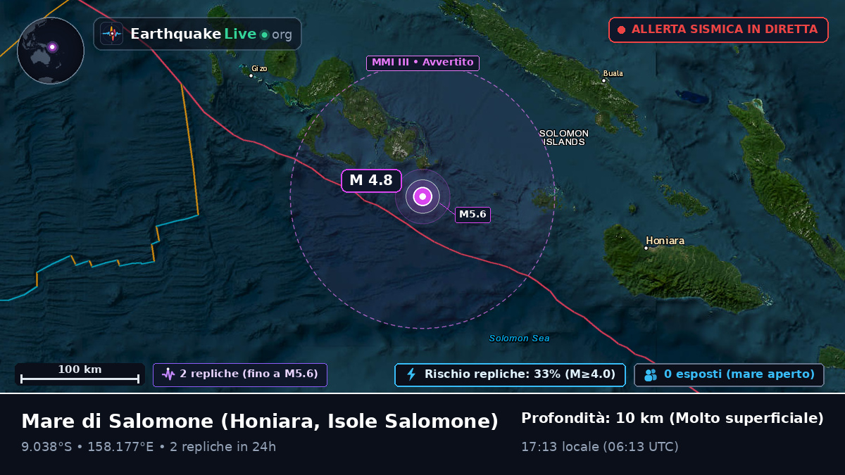 Mare di Salomone (Isole Salomone)