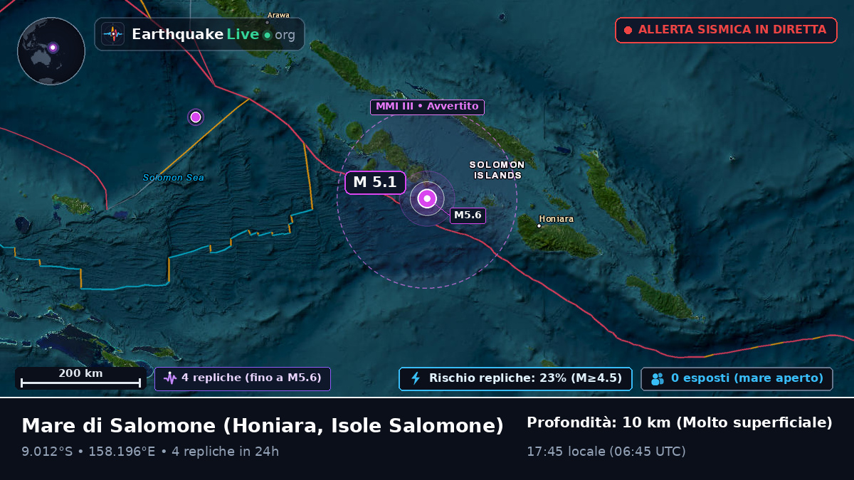 Mare di Salomone (Isole Salomone)