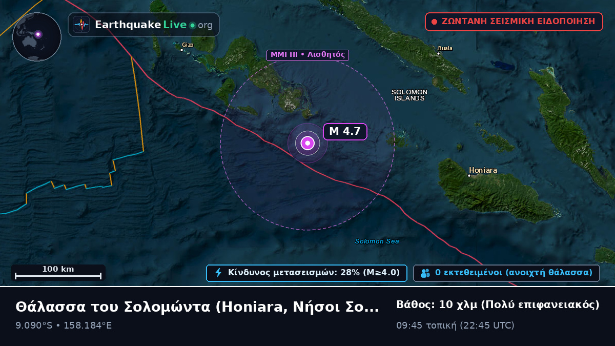 Θάλασσα του Σολομώντα (Νήσοι Σολομώντα)