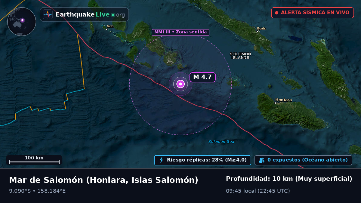 Mar de Salomón (Islas Salomón)