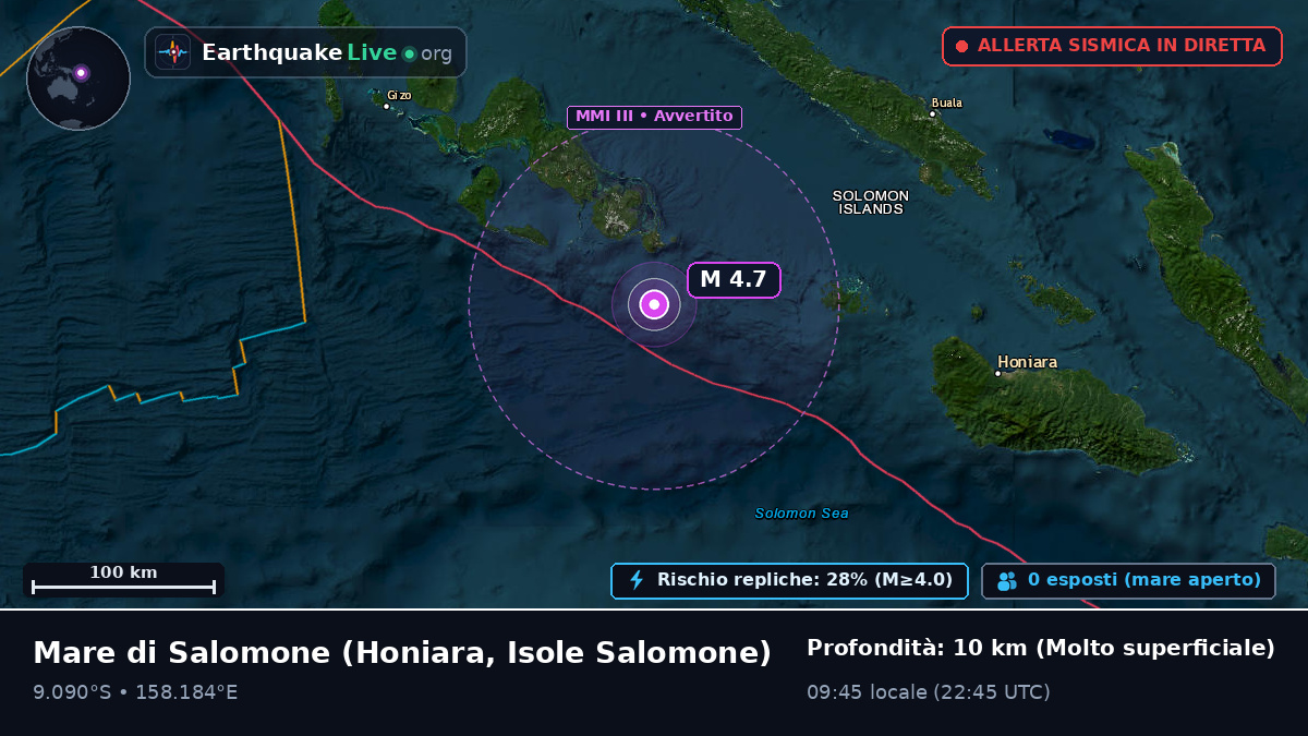 Mare di Salomone (Isole Salomone)