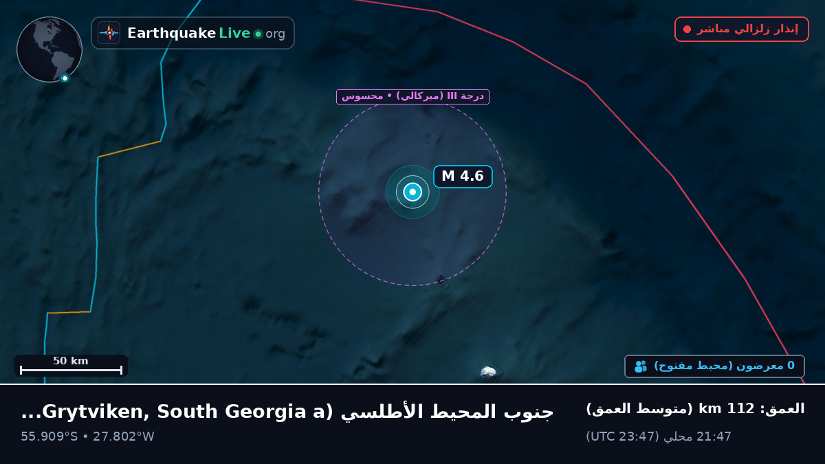 جنوب المحيط الأطلسي (South Georgia and the Islands)