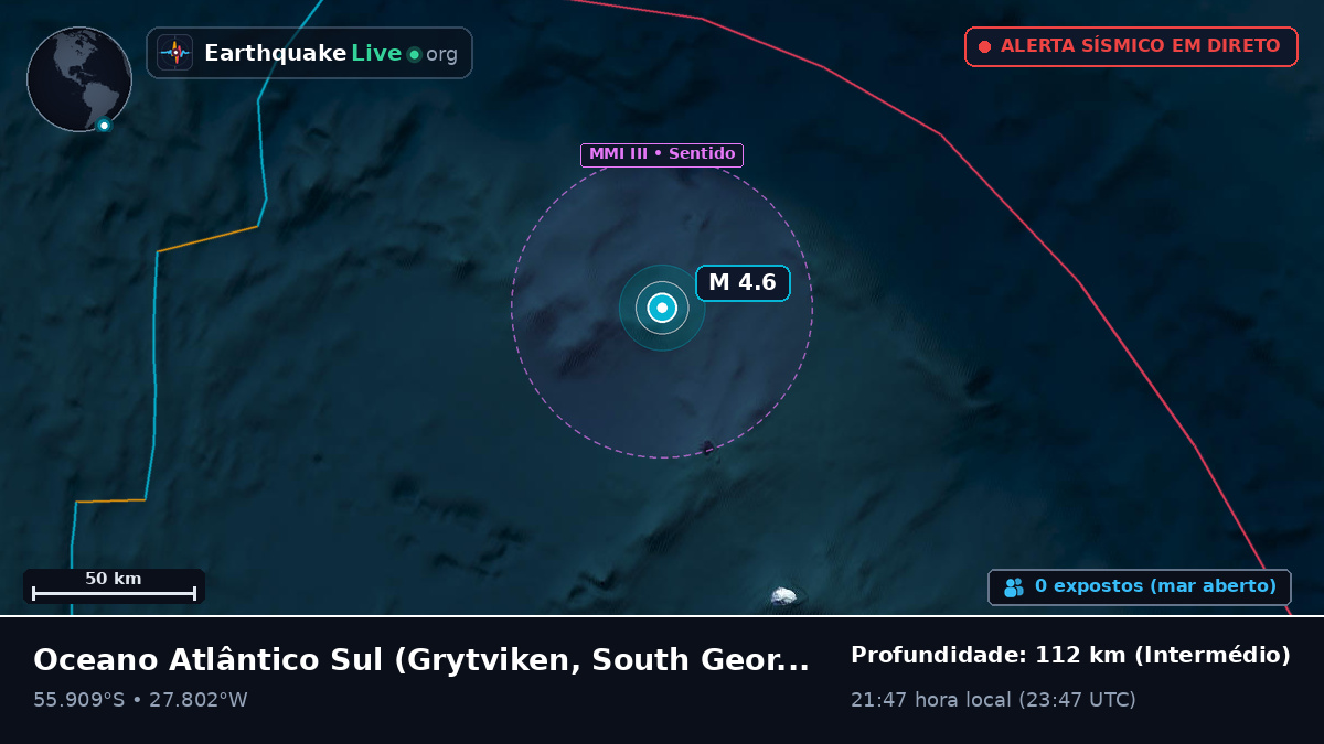 Oceano Atlântico Sul (South Georgia and the Islands)