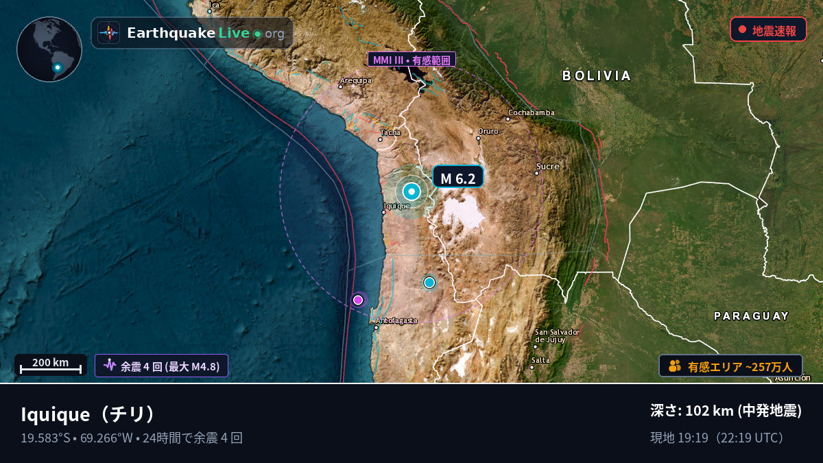 Tarapacá, チリ