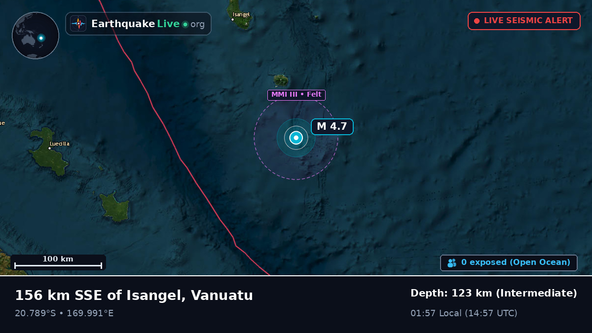 South Pacific Ocean (Vanuatu)
