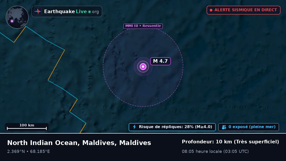 Océan Indien (Maldives)