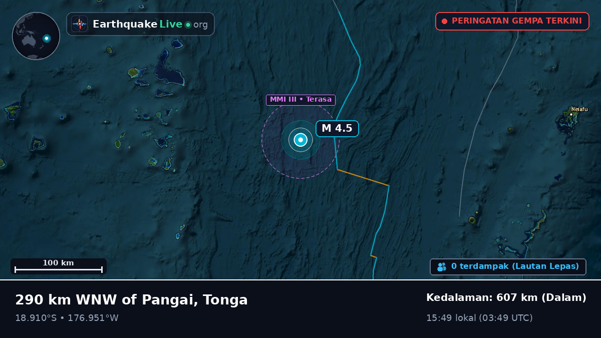 Samudra Pasifik Selatan (Tonga)