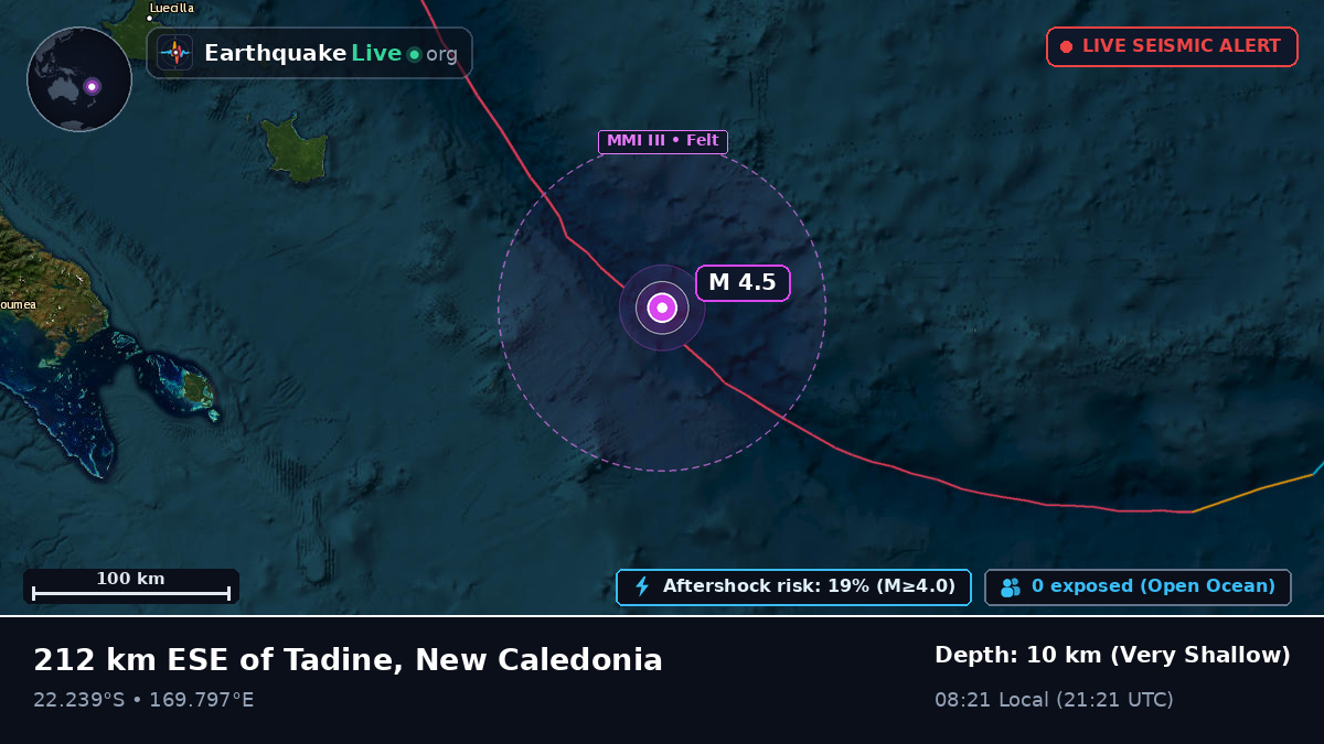 South Pacific Ocean (New Caledonia)