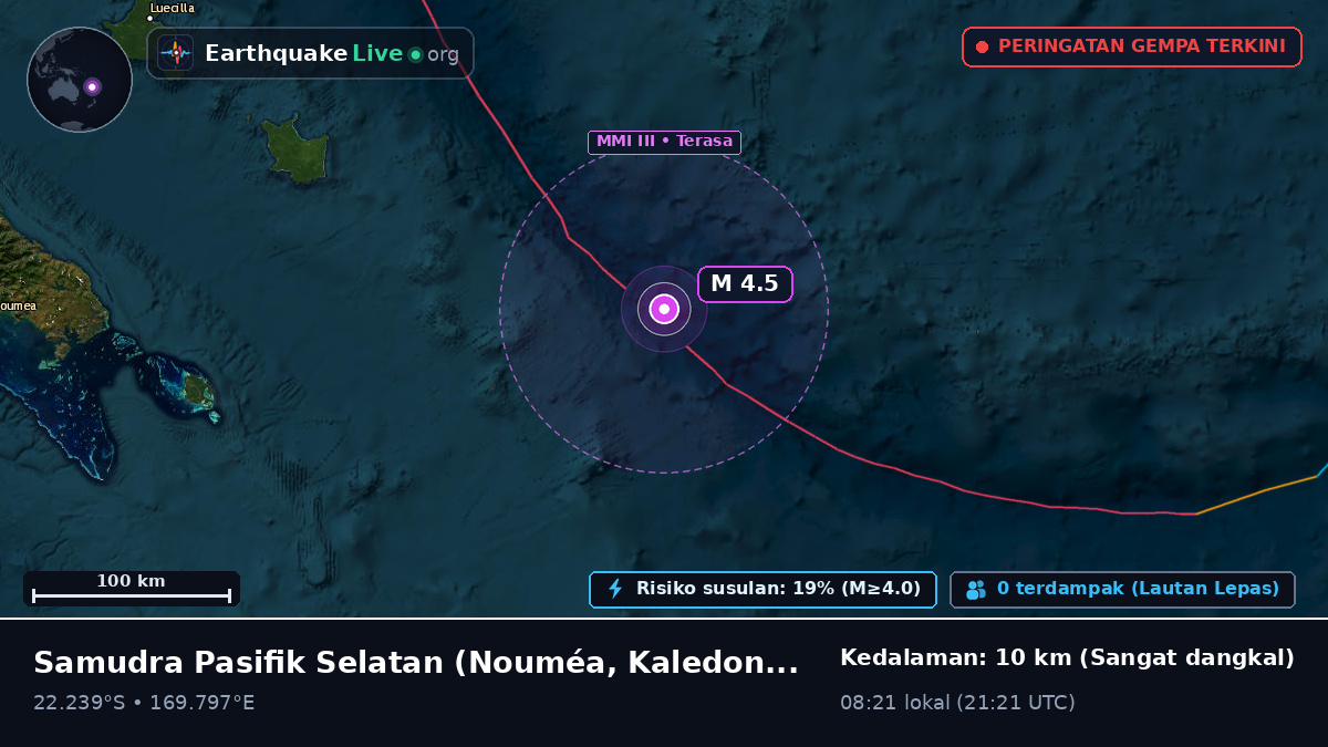 Samudra Pasifik Selatan (Kaledonia Baru)