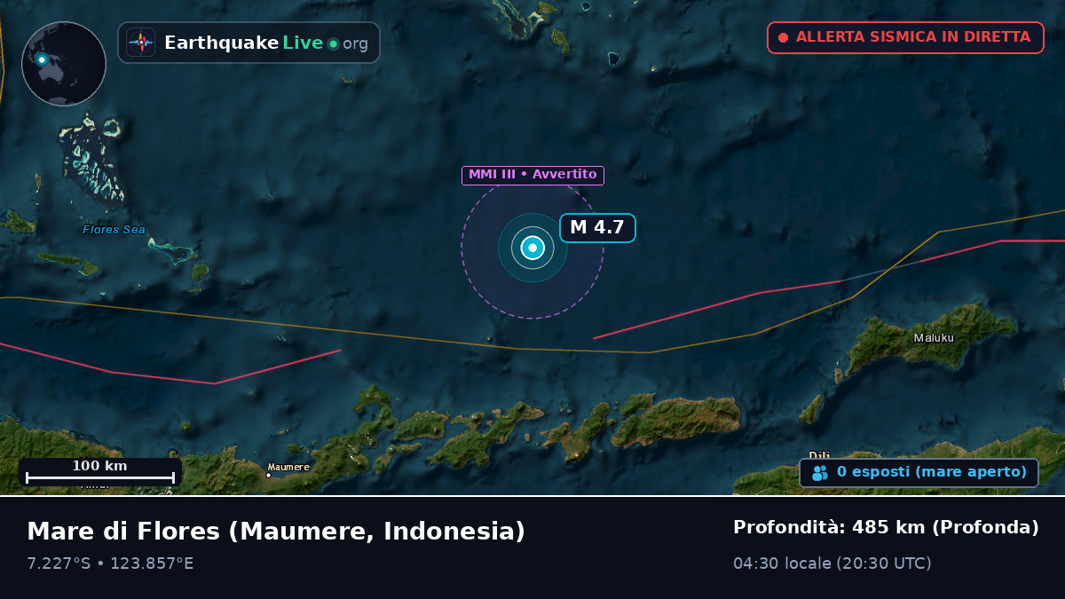 Mare di Flores (Indonesia)