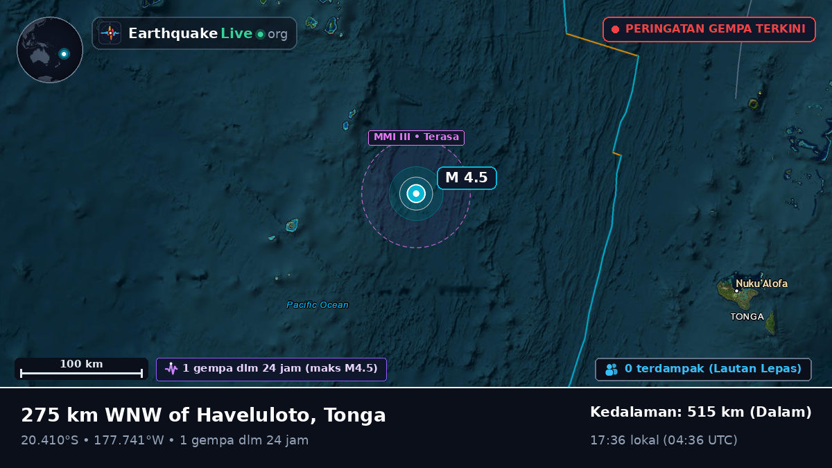 Samudra Pasifik Selatan (Tonga)