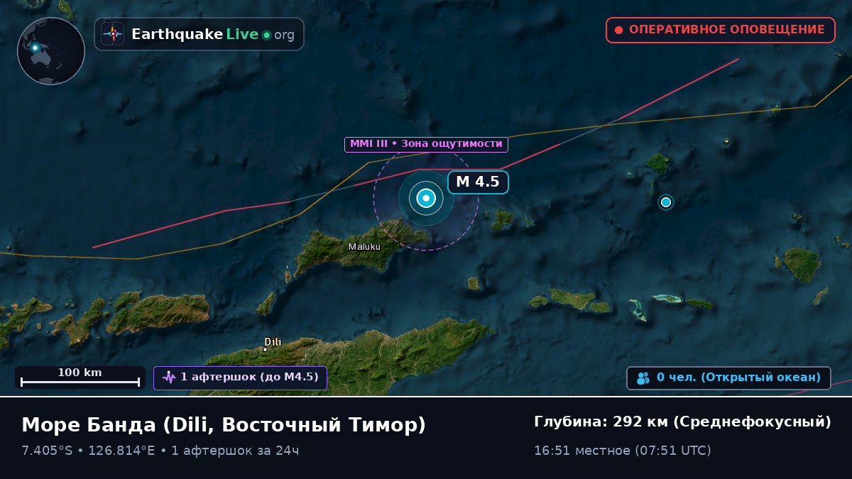 Море Банда (Восточный Тимор)