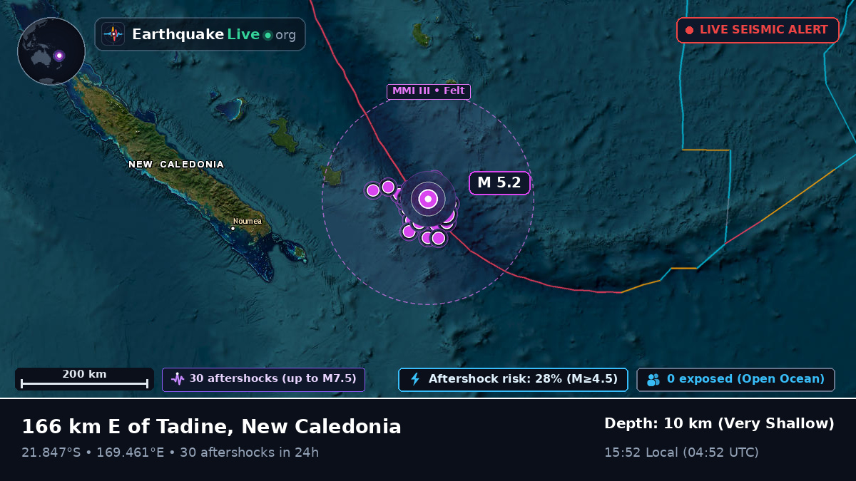 South Pacific Ocean (New Caledonia)