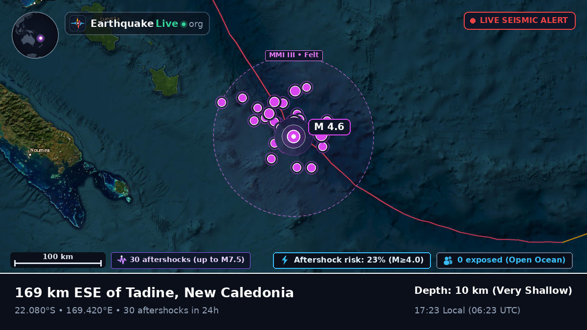South Pacific Ocean (New Caledonia)