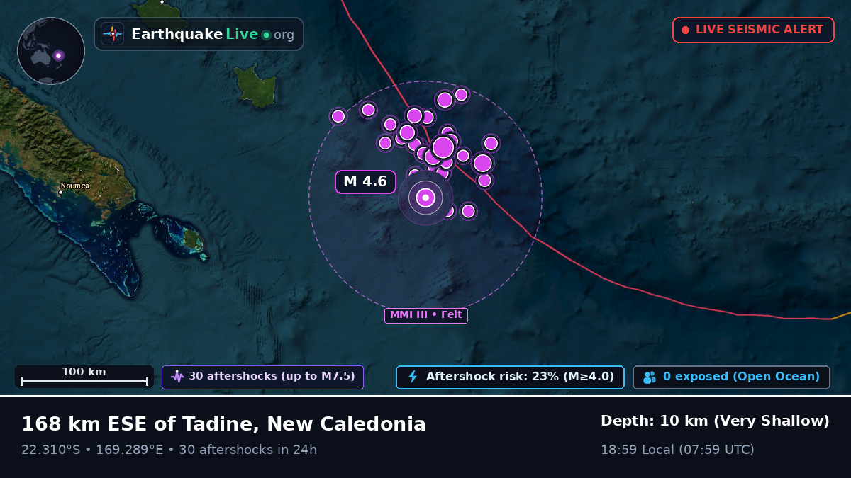 South Pacific Ocean (New Caledonia)