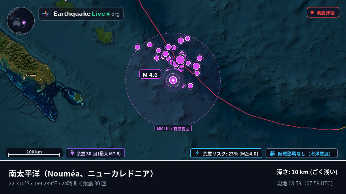 南太平洋 (ニューカレドニア)