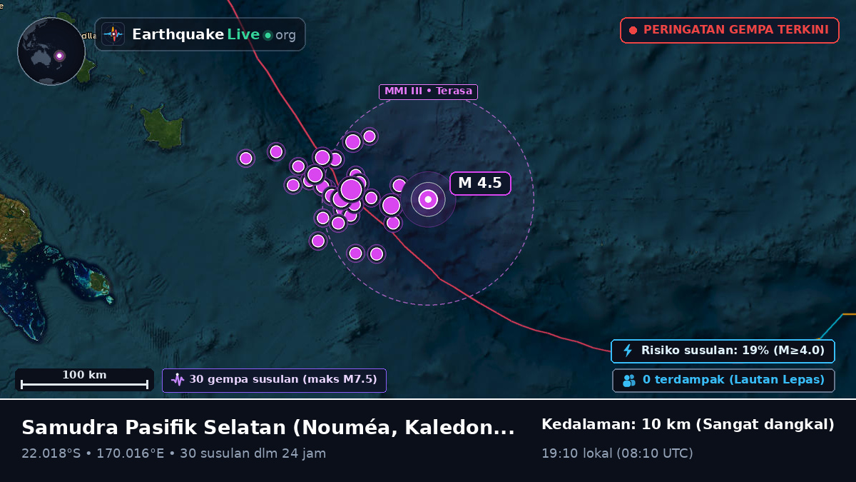 Samudra Pasifik Selatan (Kaledonia Baru)