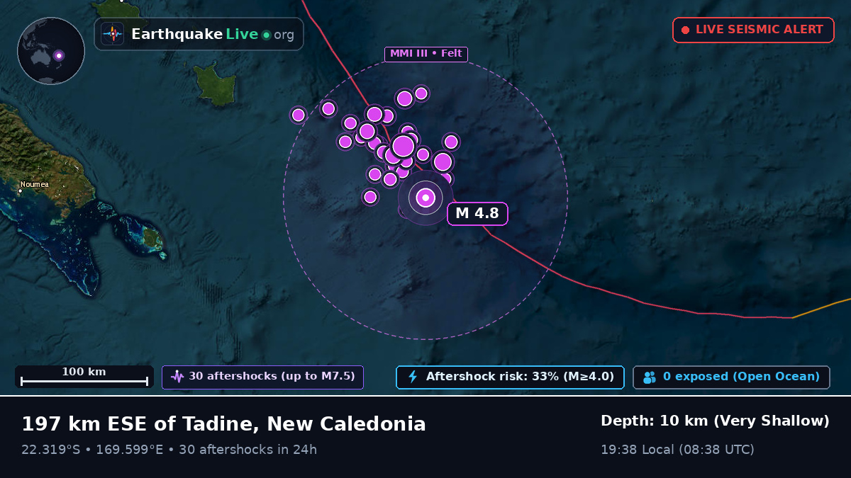 South Pacific Ocean (New Caledonia)