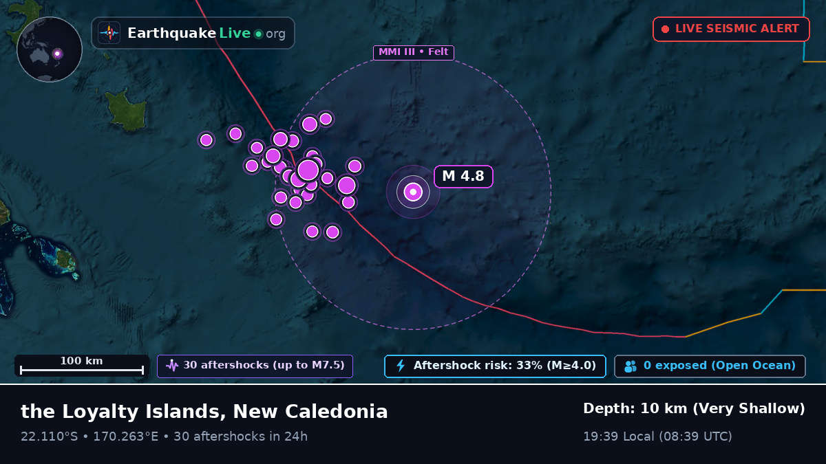 South Pacific Ocean (New Caledonia)
