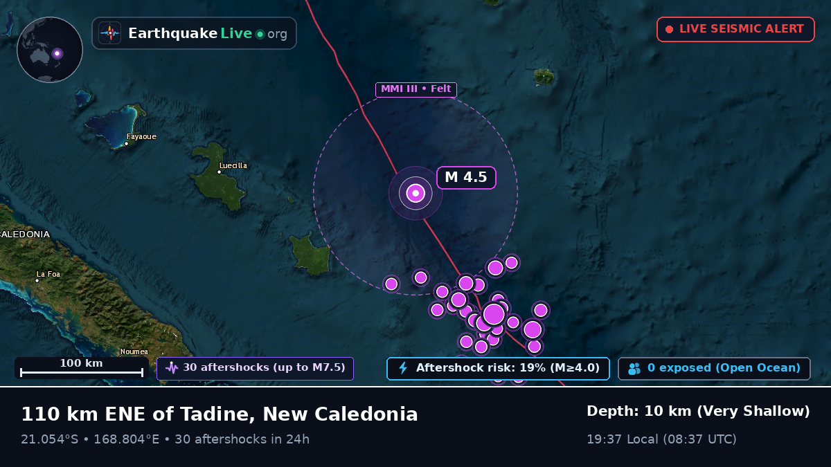 South Pacific Ocean (New Caledonia)