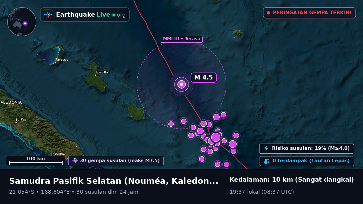 Samudra Pasifik Selatan (Kaledonia Baru)